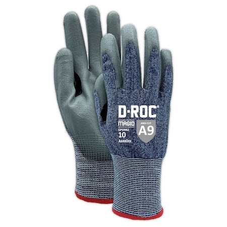 DROC AeroDex13Gauge Lightweight Polyurethane Coated Work Glove  Cut Level A9